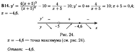 Математика егэ 2014 - решение задания B14