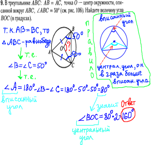 гиа по математике 2014 - решение задания №9